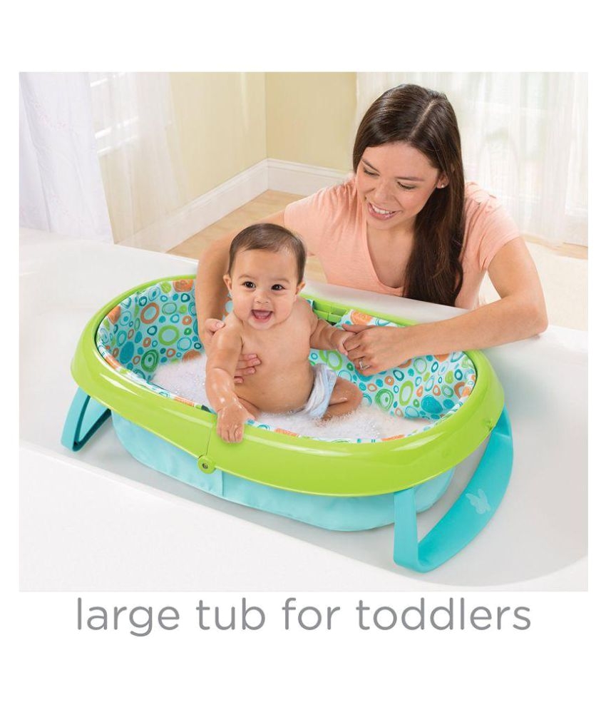 summer infant multi colour plastic baby bath tub