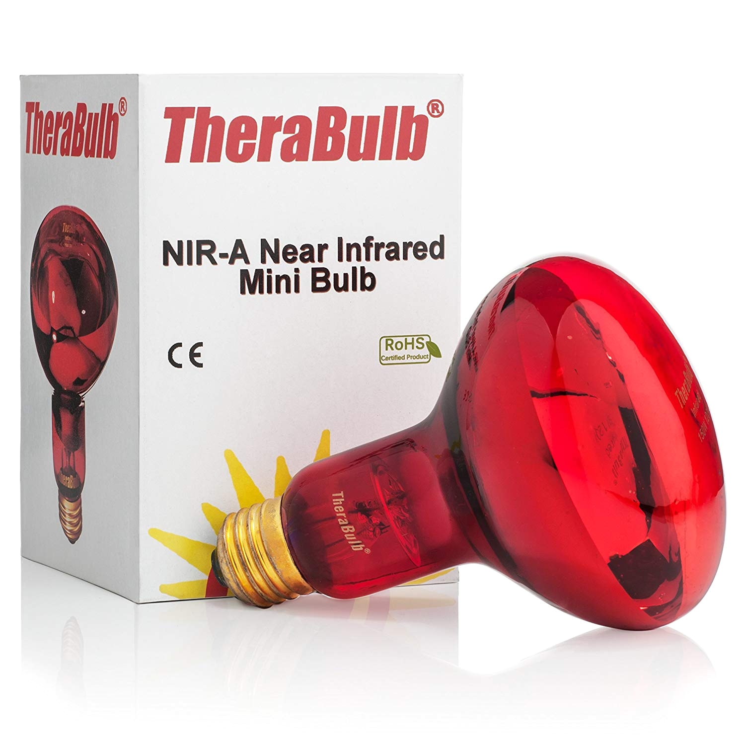 amazon com therabulb nir a near infrared bulb 150 watt 240 volt eur health personal care