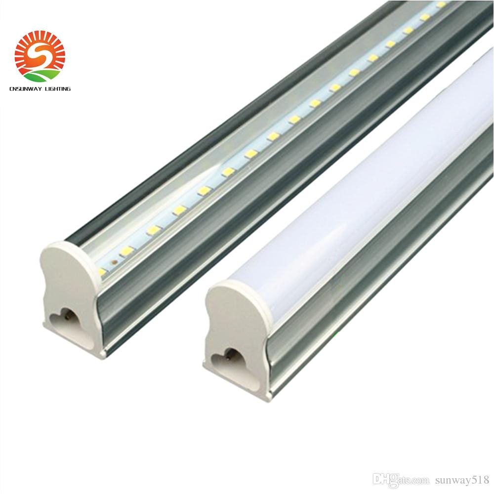 in stock t5 integrated led tube light 2ft 12w 3ft 4ft 22w ledtubes fluorescent tubes lamps warm nature cool white ac85 265v wall lamps t8 tube light t8