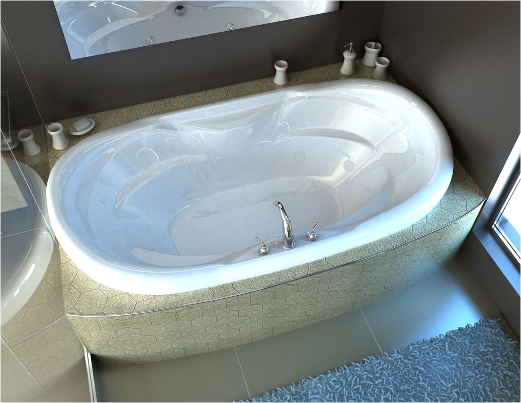 avano av4170iwl st lucia 70 acrylic whirlpool bathtub for drop in installations white tub whirlpool drop in