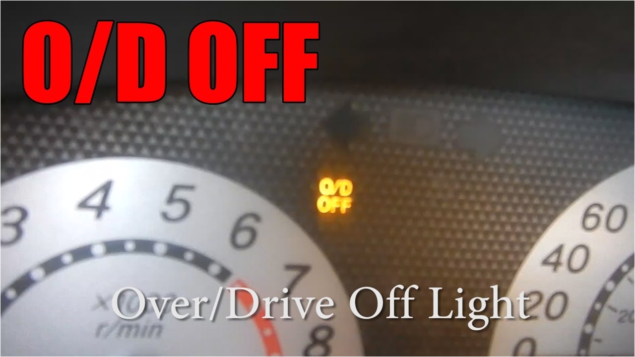 o d off light is on heres what to do