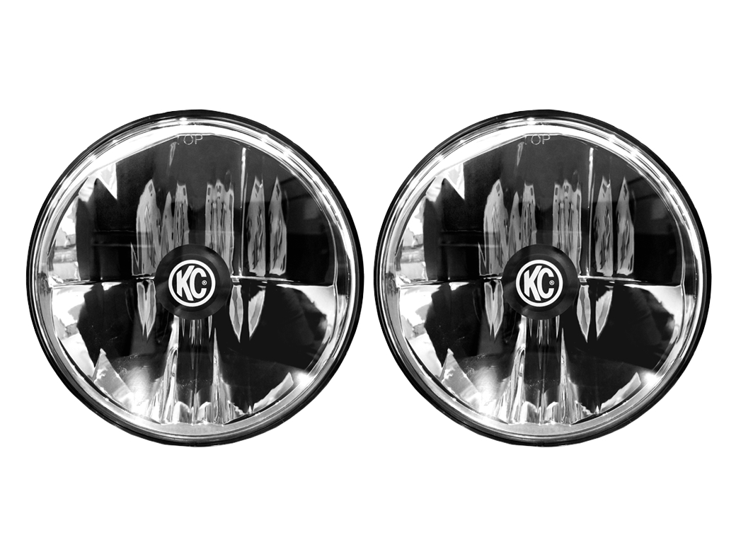 Kc Offroad Lights Kc Hilites Gravity Led 7 Headlight Pair Pack System My Jku