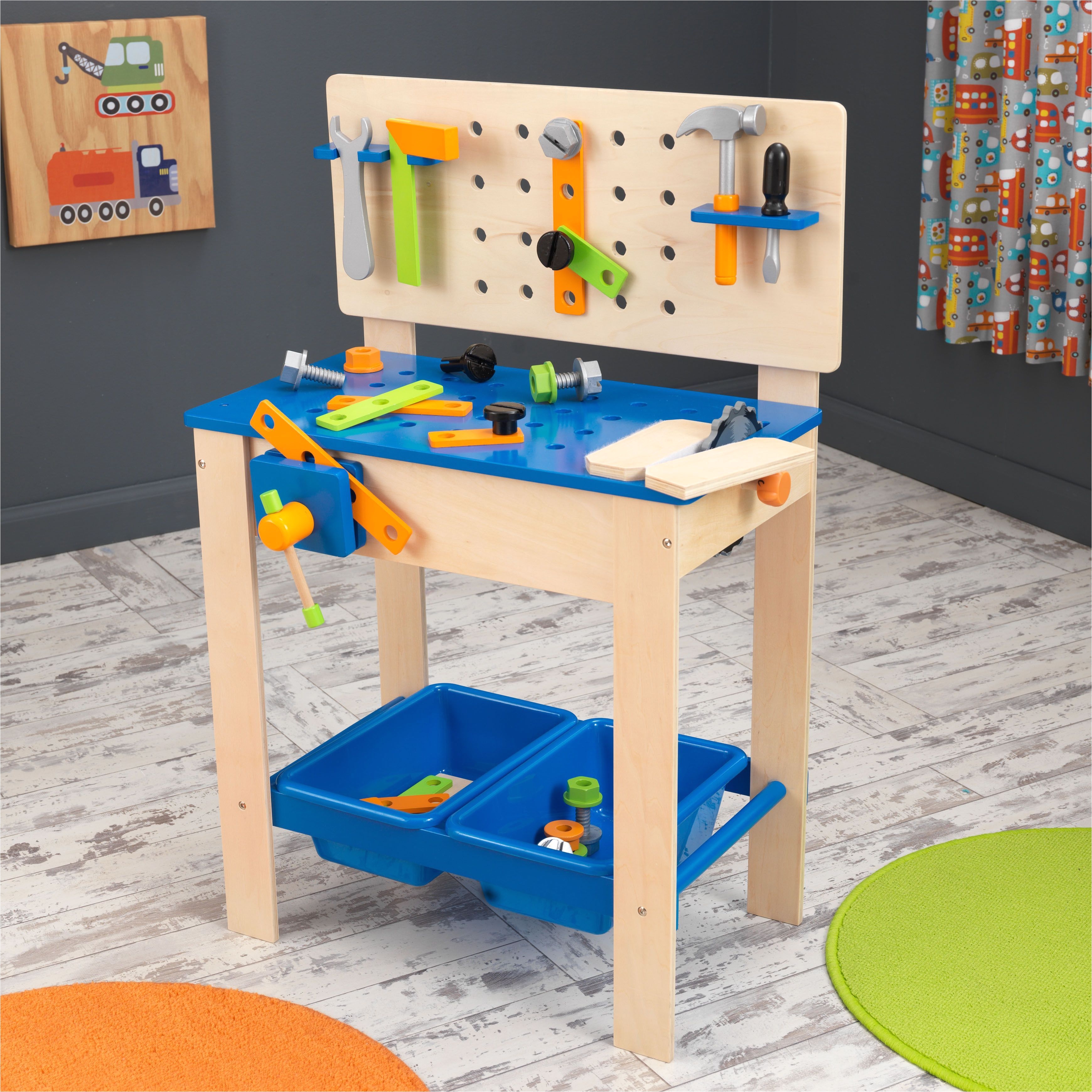 kidkraft deluxe workbench with tools deluxe workbench with tools multi