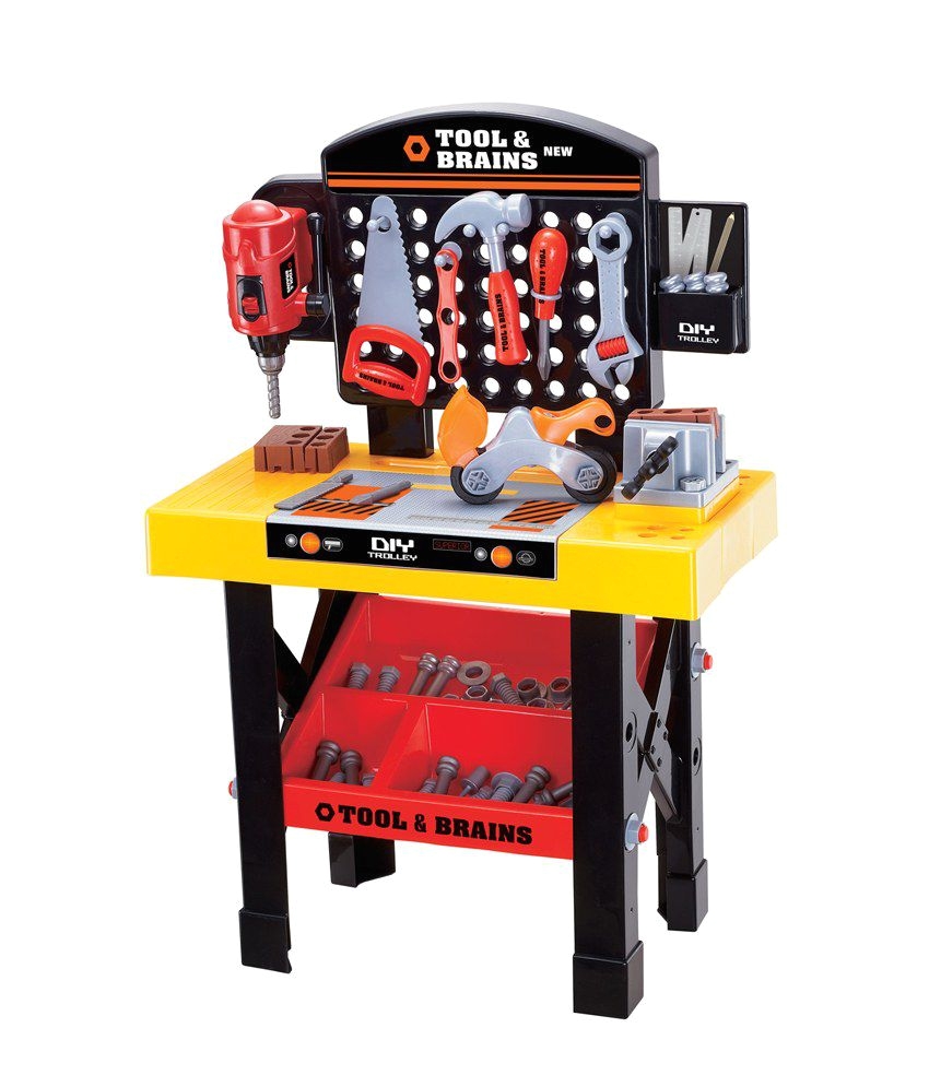 tool brains mechanics bench repair child tool kit game