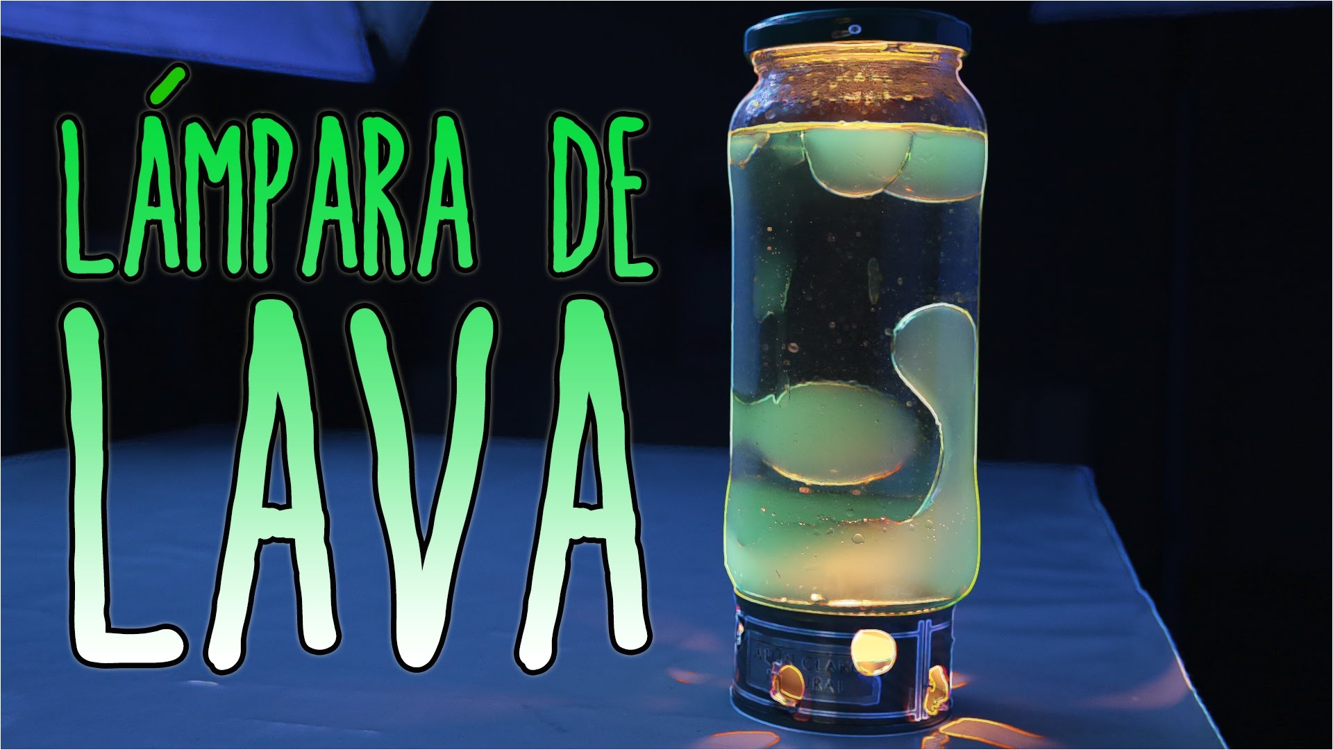 Lampara De Lava Plasma Ca³mo Hacer Una Lampara De Lava Experimentos Caseros Youtube