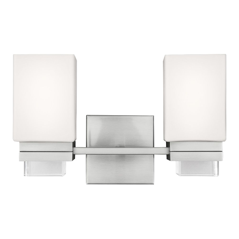 feiss maddison 14 wide satin nickel bath light www lampsplus com