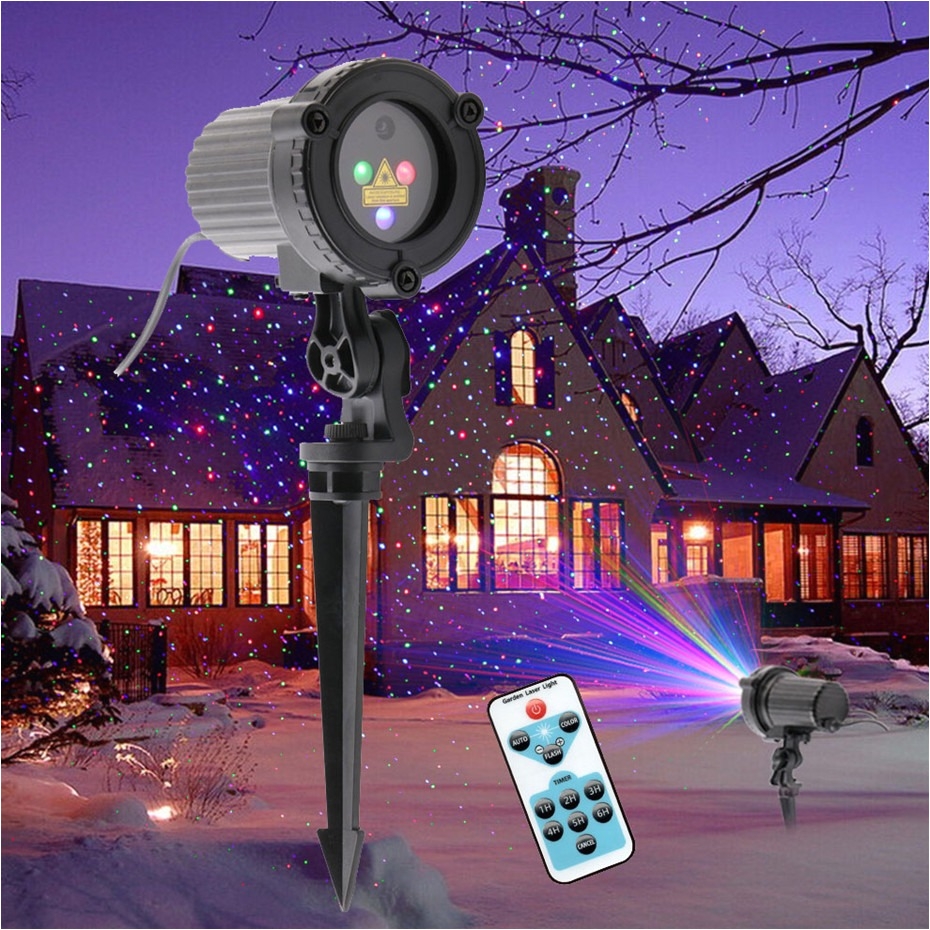 Laser Lights for Trees Christmas Laser Lights Projector Outdoor Garden Motion Stars