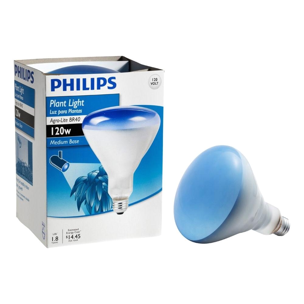 philips 120 watt br40 agro plant flood grow light bulb