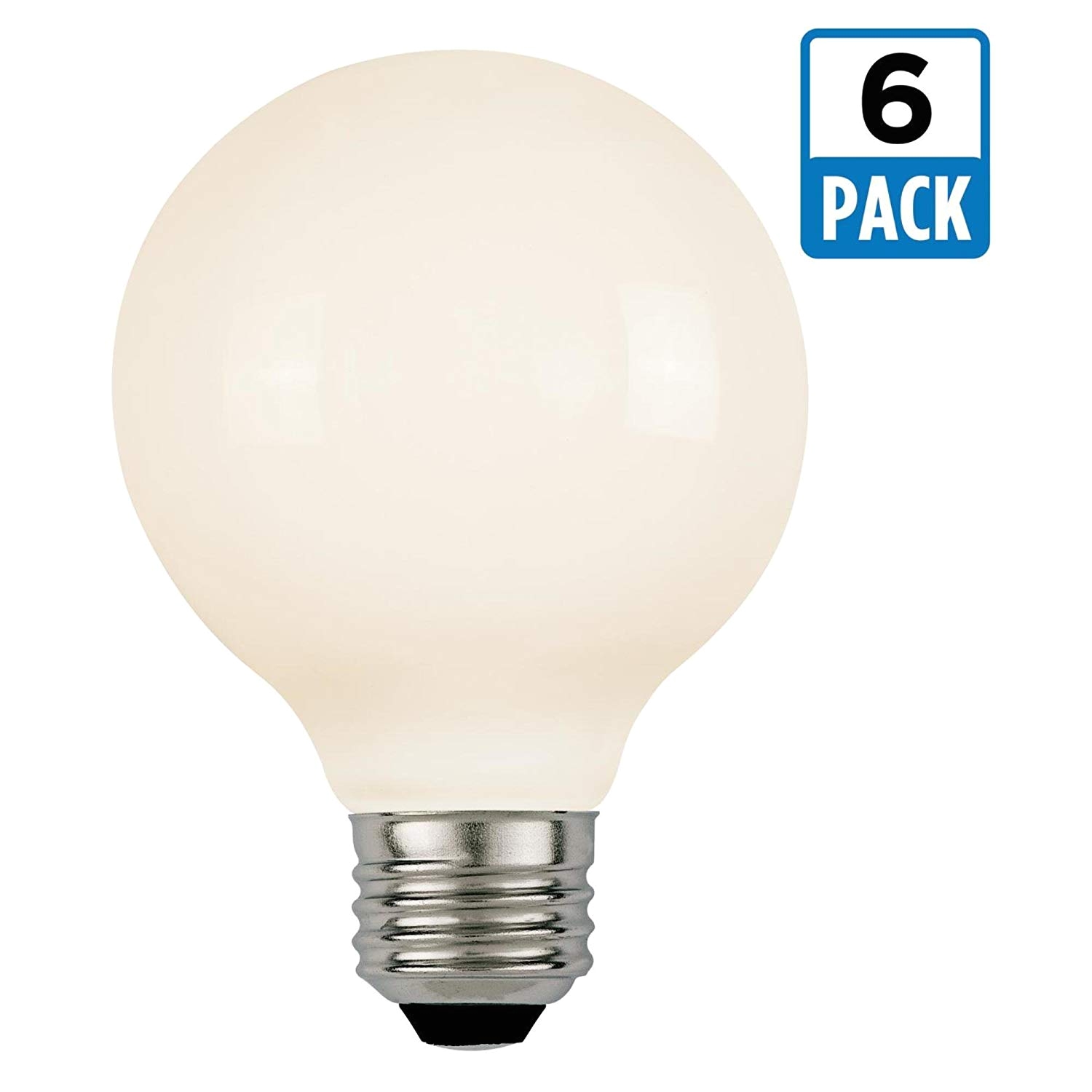 westinghouse 5017020 40 watt equivalent g25 dimmable soft white filament led light bulb with medium base 6 pack amazon com