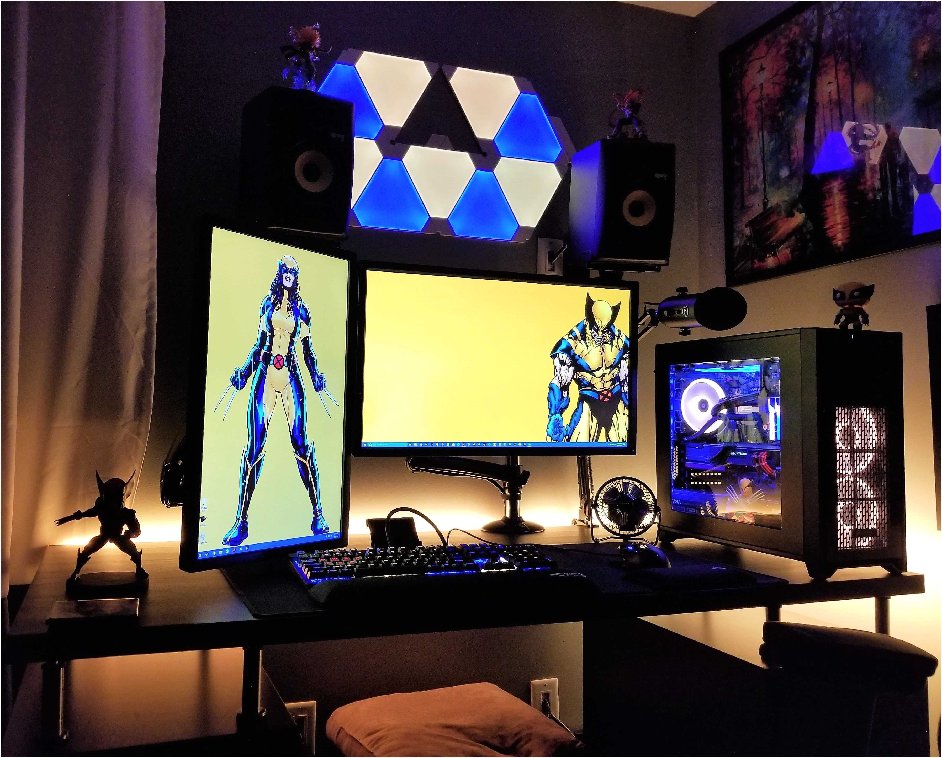 Led Lights for Gaming Setup Gaming Room Led Lights 33 Inspirational Led Lights for Gaming