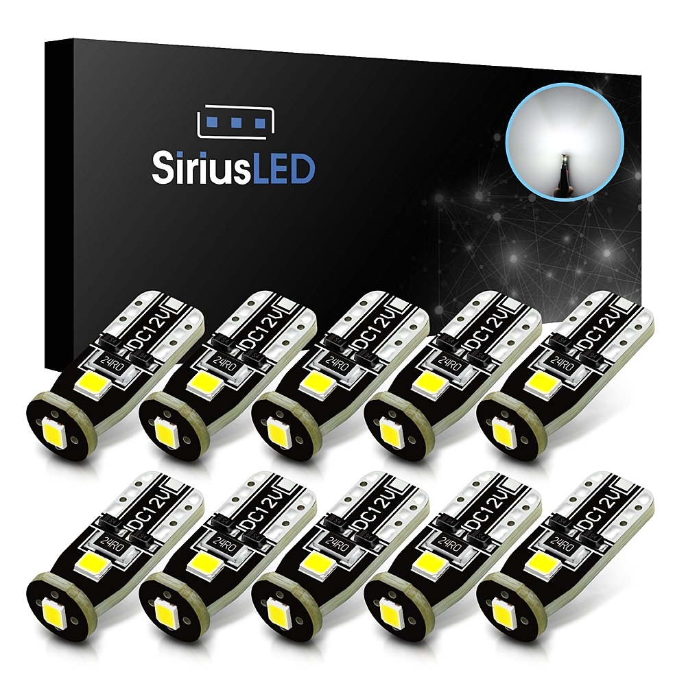 siriusled extremely bright 3030 chipset led bulbs for car interior dome map door courtesy license plate