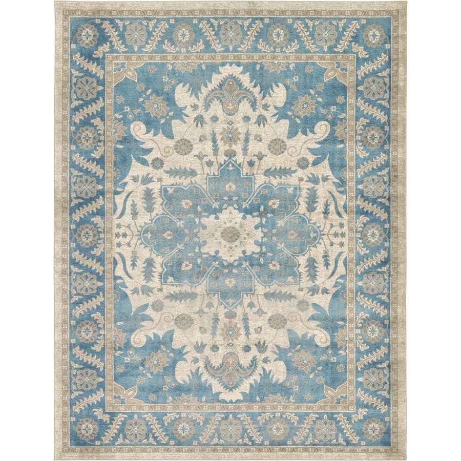 jaiden cream blue area rug