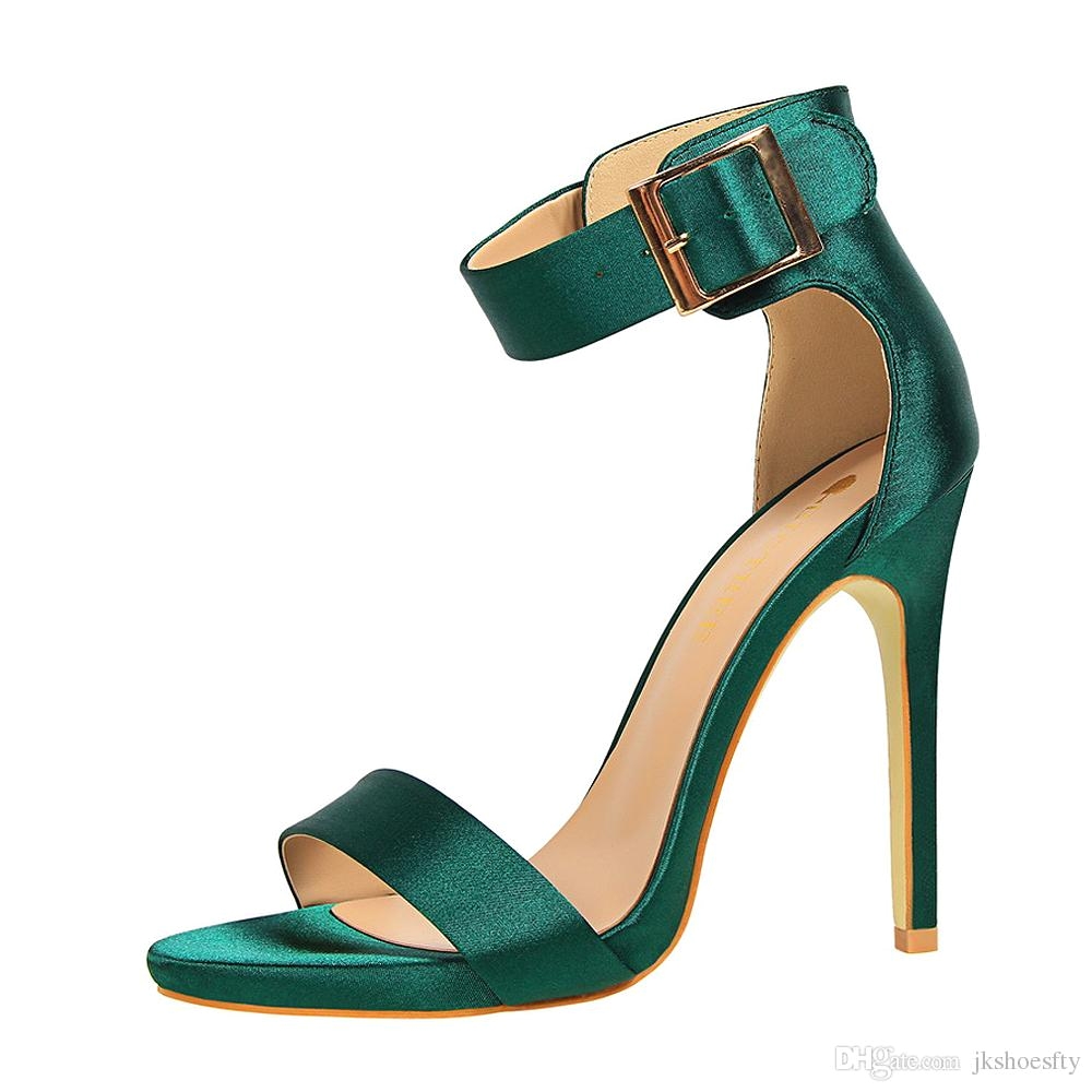 brand new design women wedding high heels women t strap sexy thin heel sandals party shoes