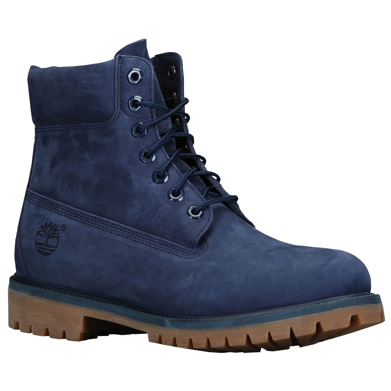 timberland 6 premium waterproof boots mens navy brown