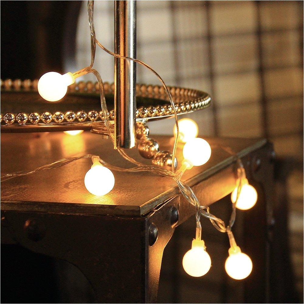 wholesale battery operated 40 led ball fairy lights globe string lights for christmas partys wedding outoodr indoor new year decorations led string led