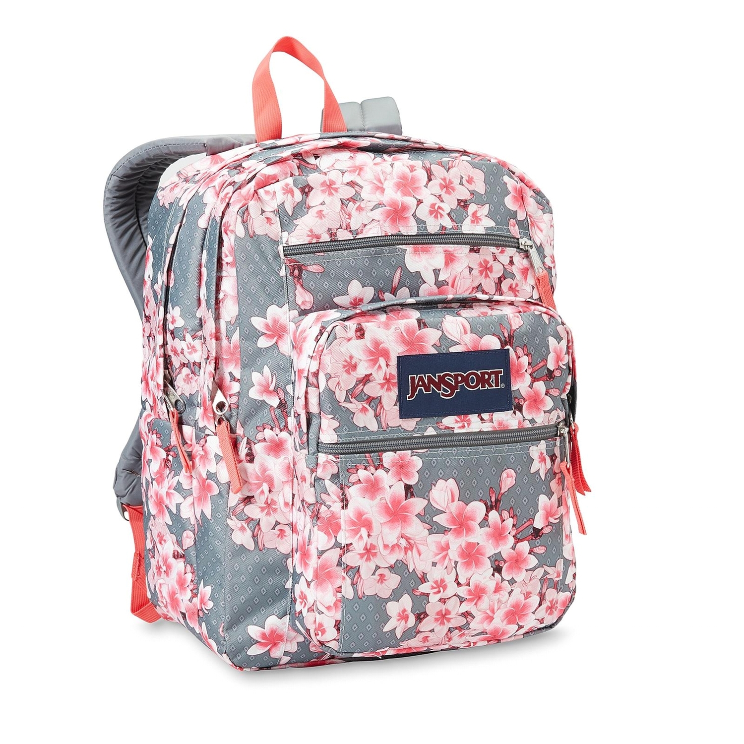 jansport big student backpack floral