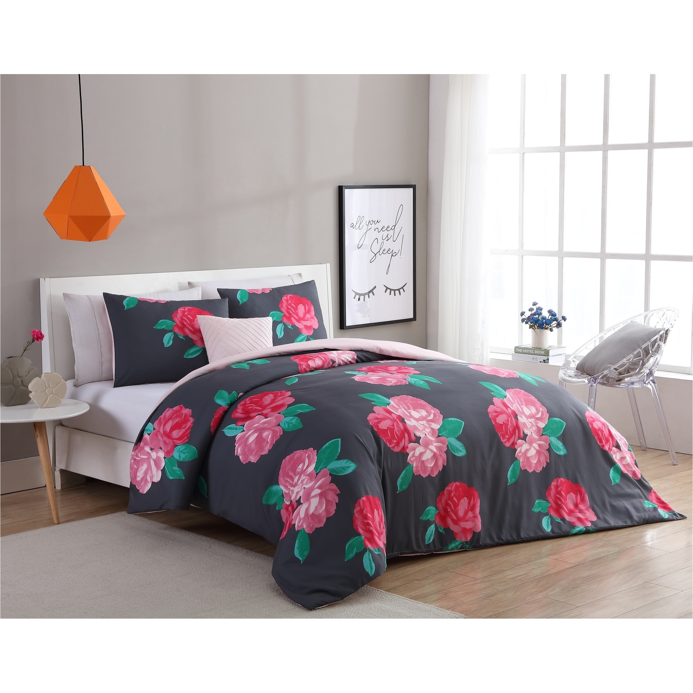 shop vcny home rosemary 4 piece comforter set free shipping today overstock com 19683722
