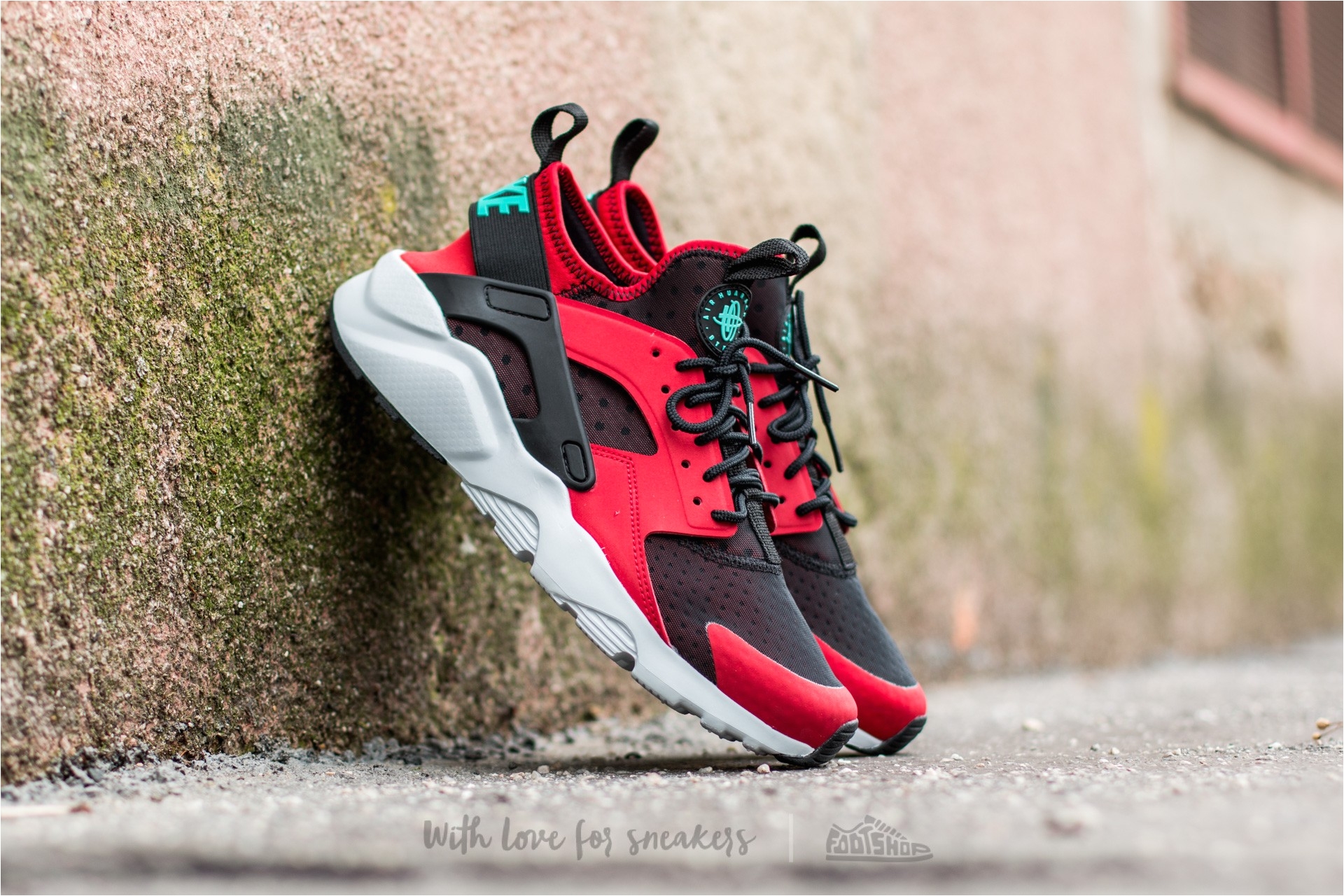 Light Pink Huaraches Air Huarache Run Ultra Gym Red Clear Jade Black Pure Platinum Trainer