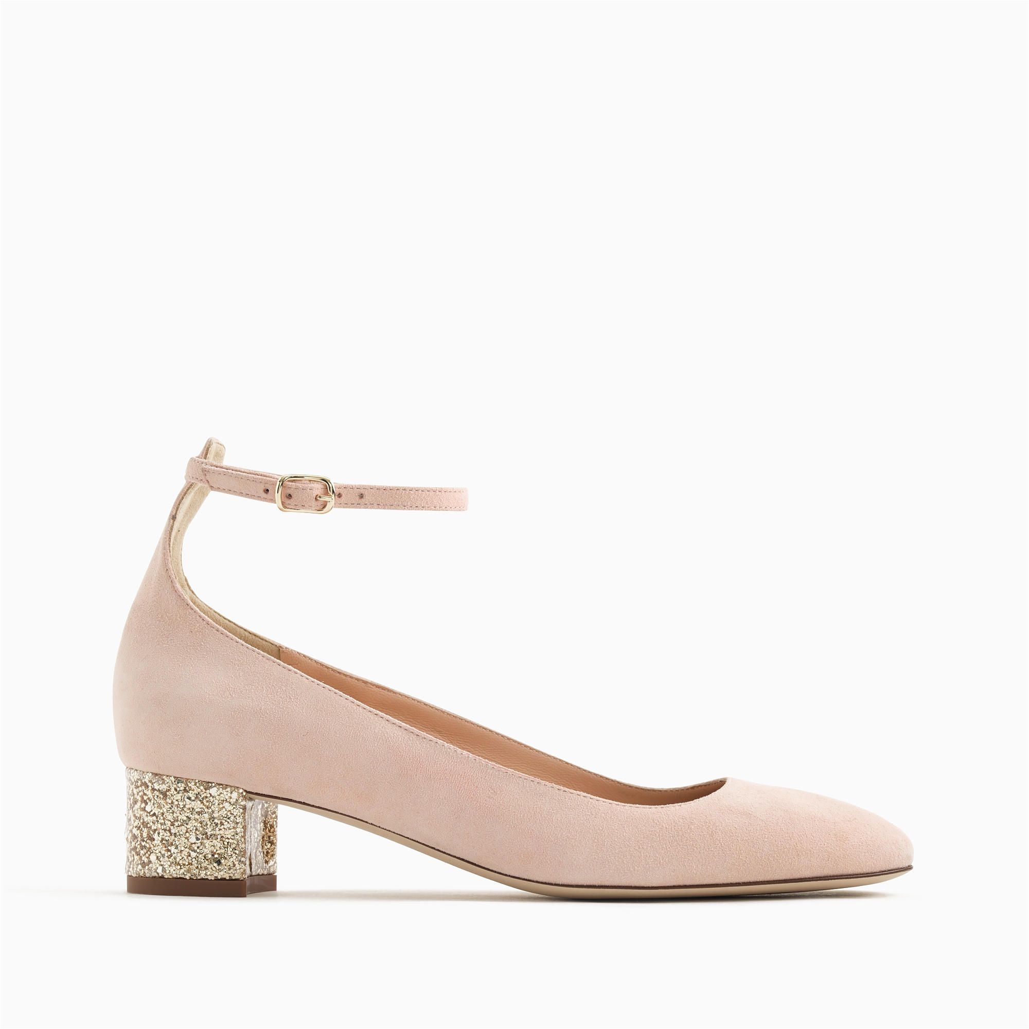 j crew contrast glitter heels in suede soldout but waiting for them