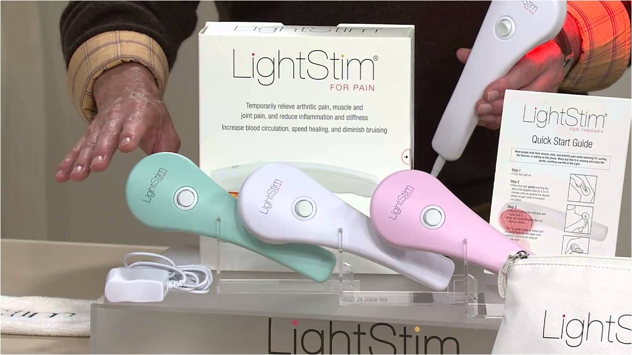 lightstim for pain handheld led therapy light device with dan hughes youtube