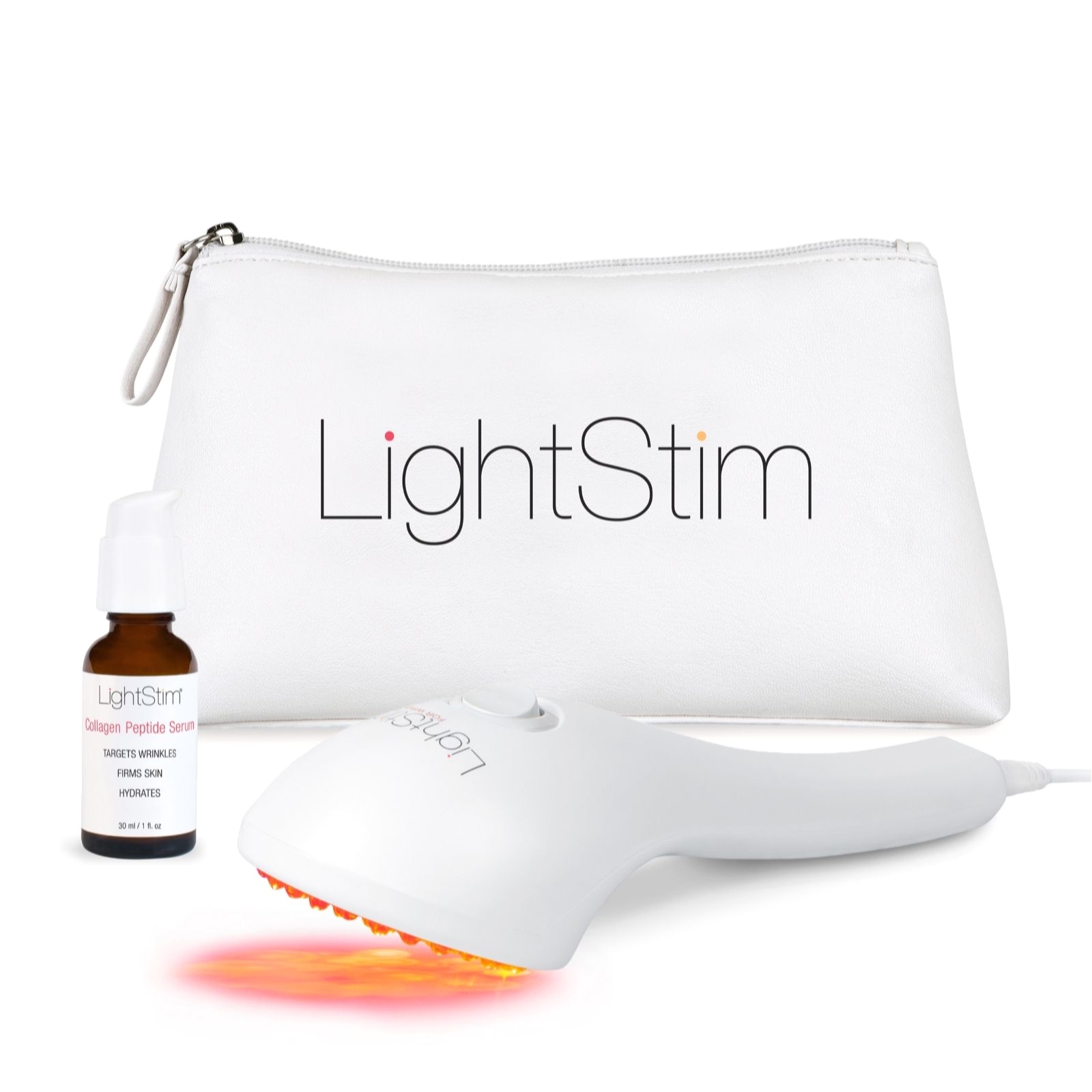 lightstim led light device for full face wrinkles with timer page 1 qvc uk