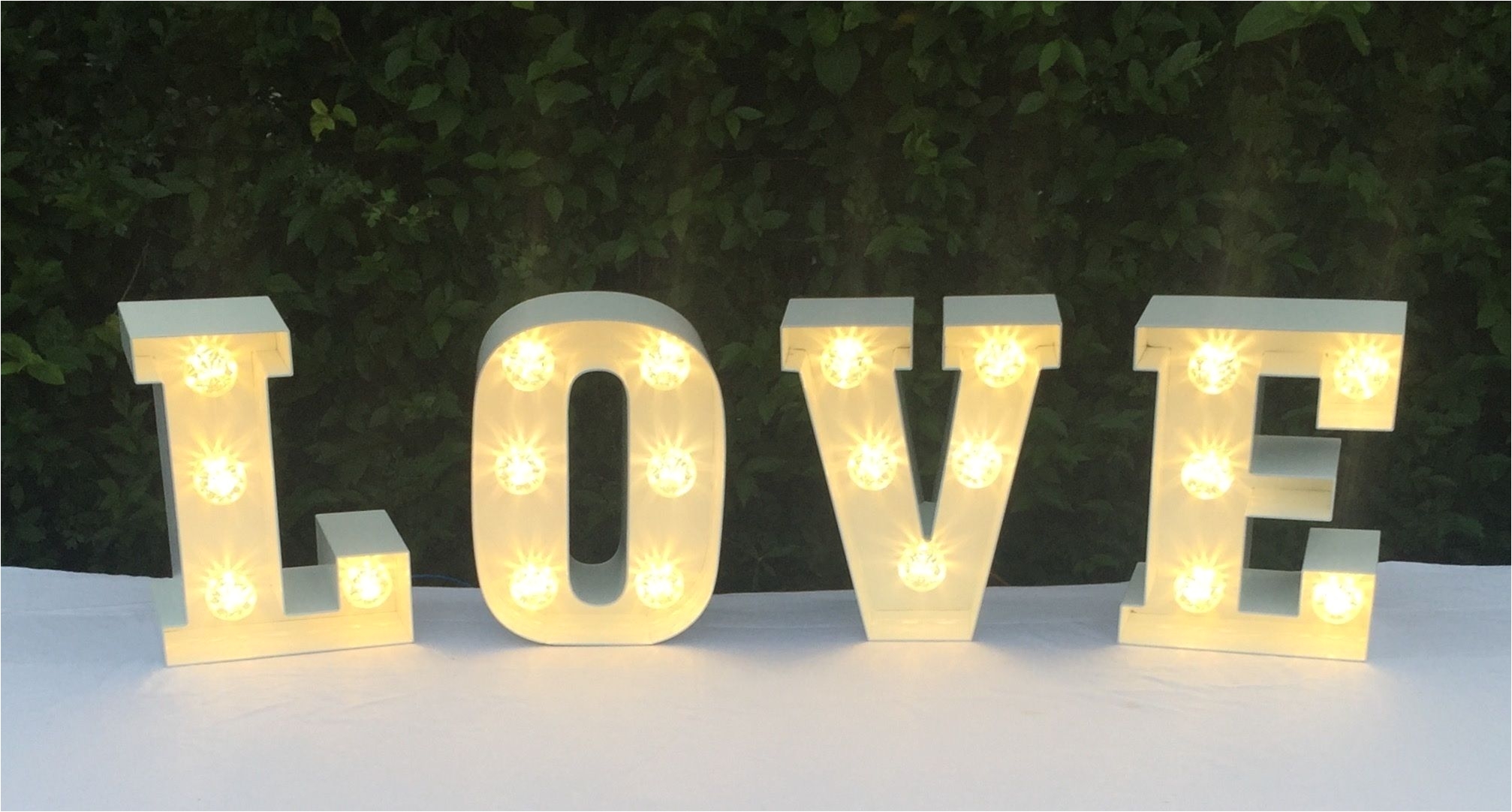 love marquee light up letters fairground bulb sign signs signage letters vintage retro marquee fairground