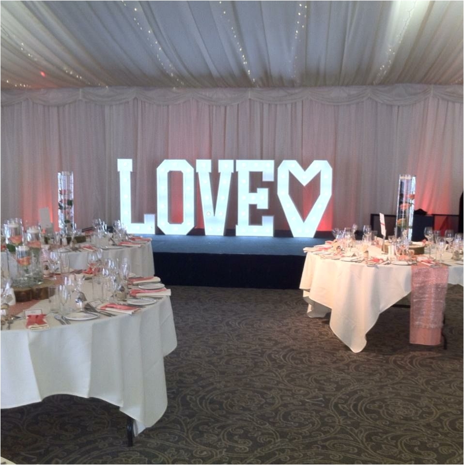 large illuminated light up letters large love letters available to hire for weddings engagements anniversaries or any other occasion from northwest