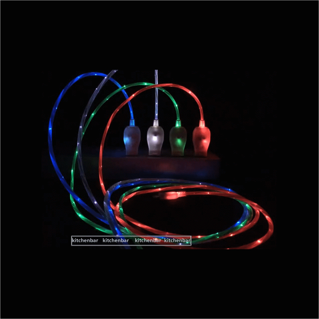 2018 flowing usb cable upgrade extra bright brilliant led light up charging data cable w direction flow stream w opp bag