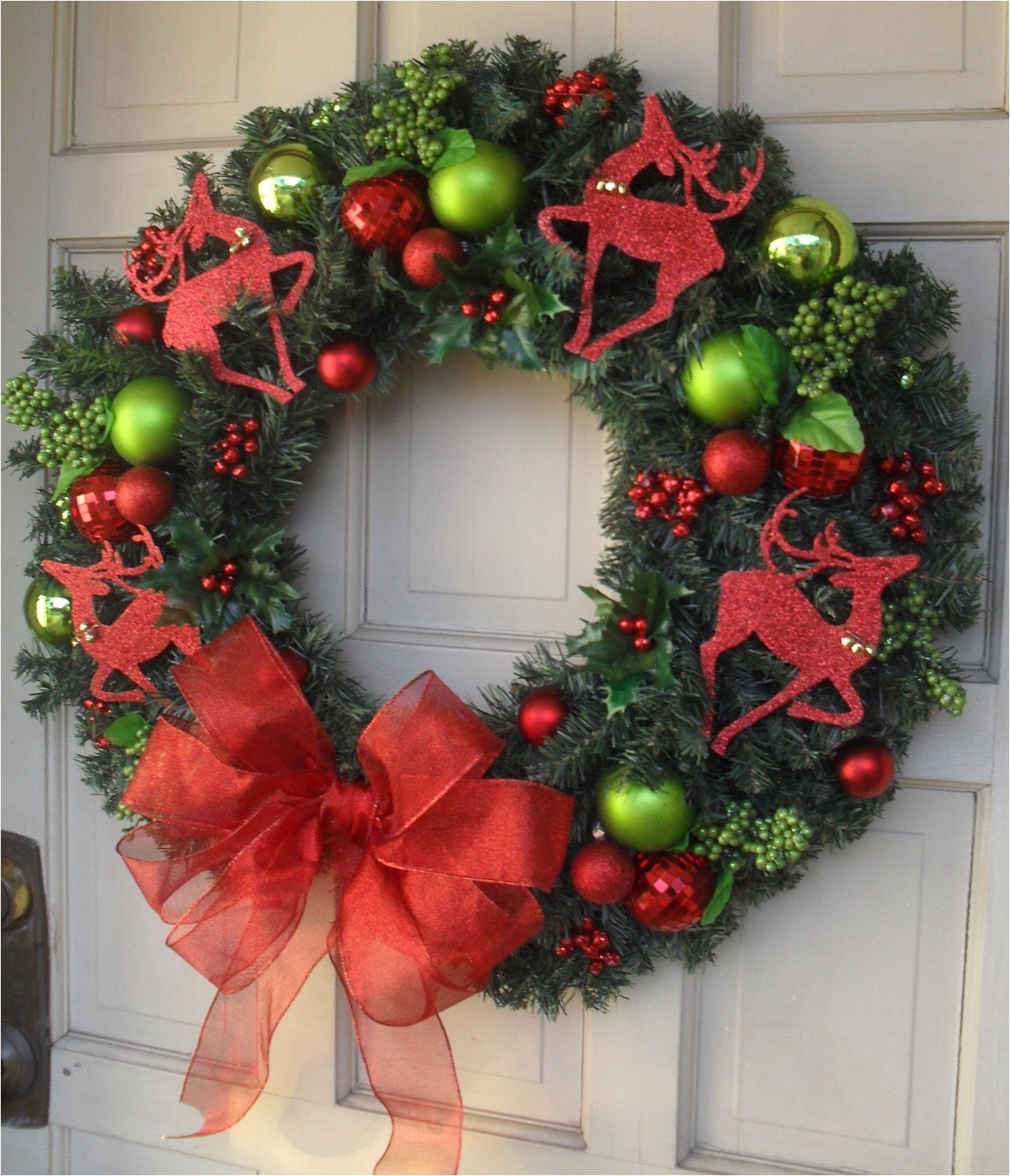 christmas wreath clearance awesome red reindeer modern design trend 24 christmas wreath by