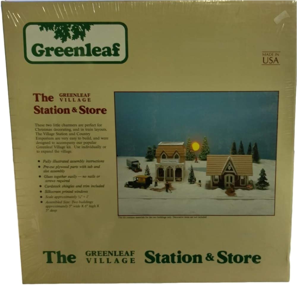 amazon com the greenleaf village station store country emporium home kitchen