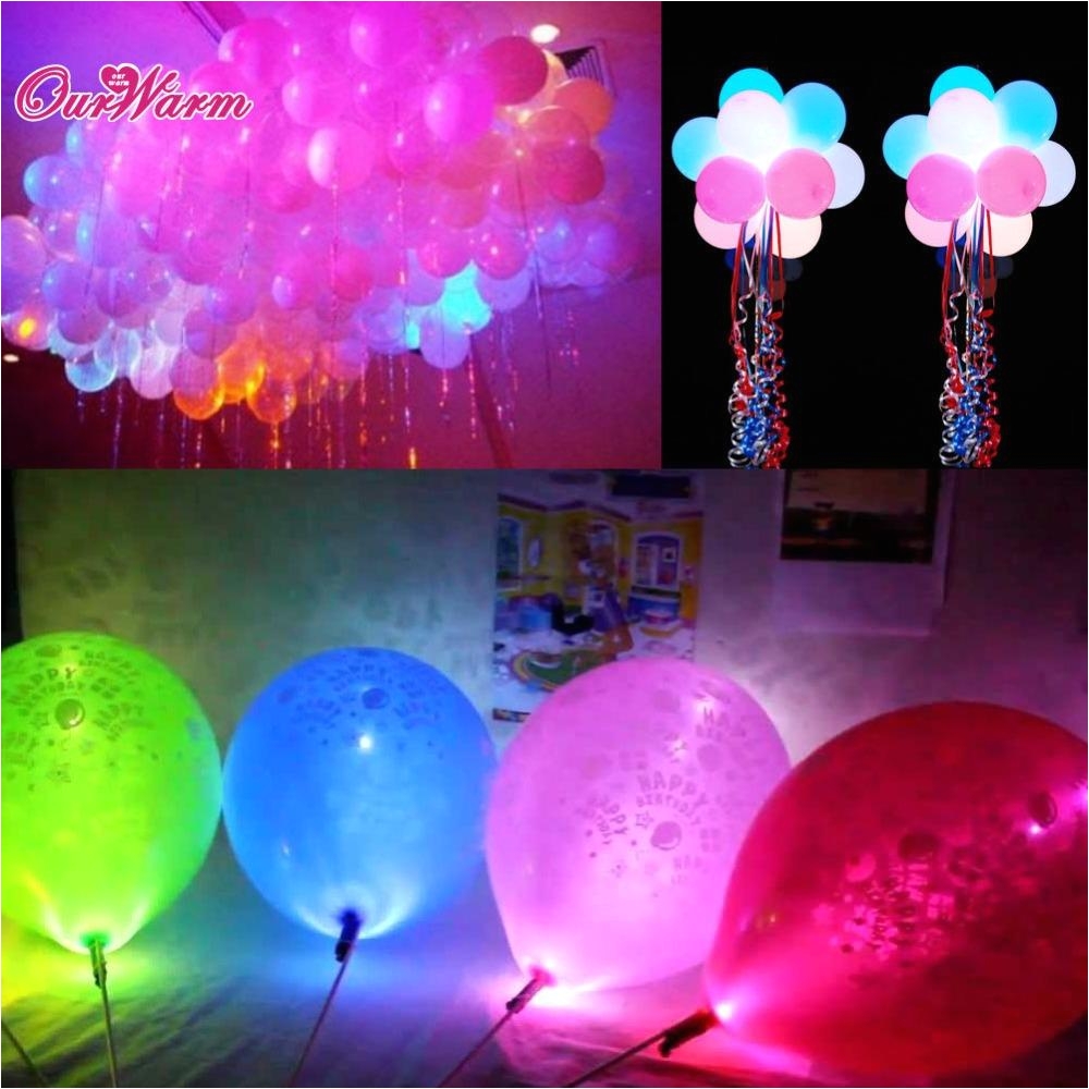 Lighted Paper Lanterns Colorful Led Lamps Balloon Lights for Paper Lantern Balloon