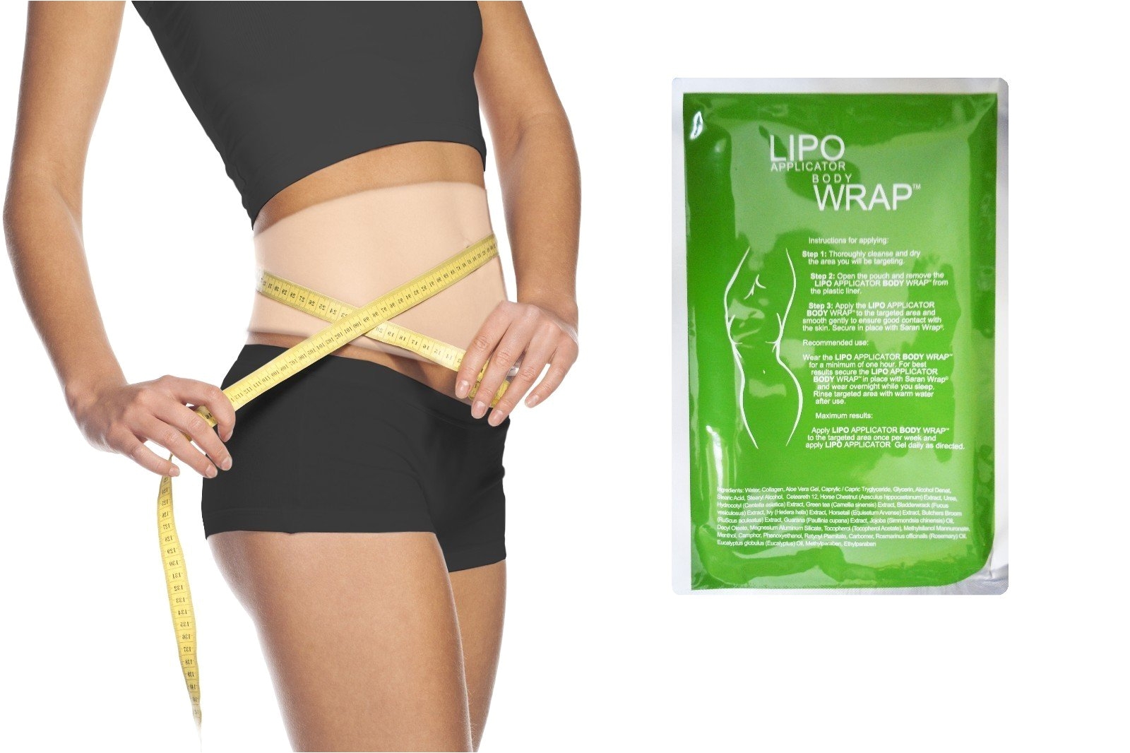 Lipo Light Treatment Amazon Com Ultimate Body Wrap Lipo Applicator Wrap 5 Wraps It