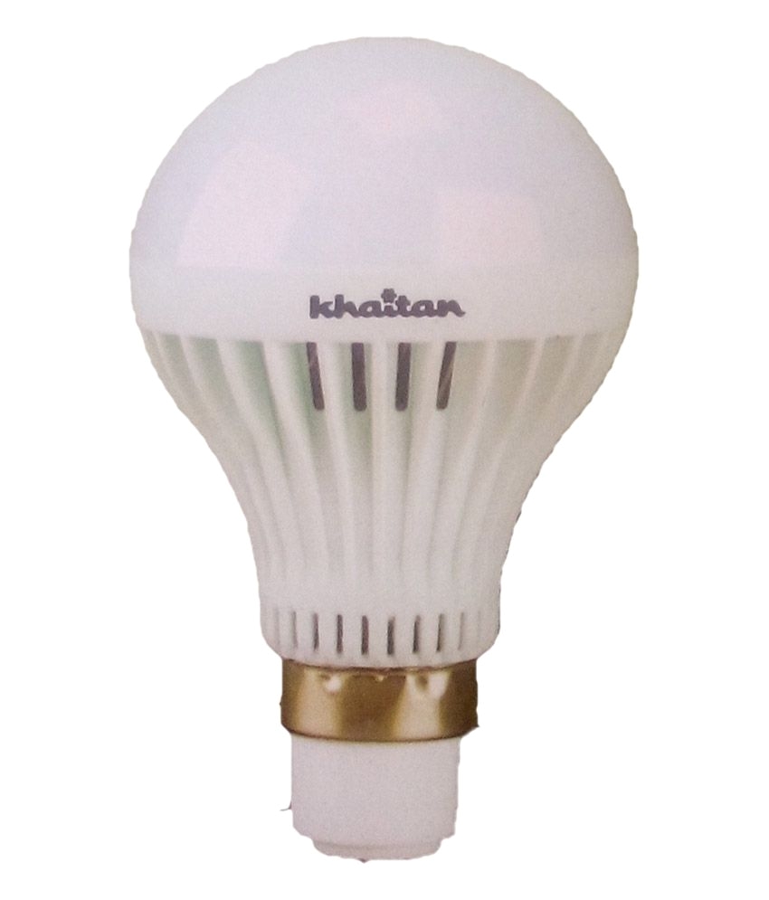 khaitan 5 w led bulb white