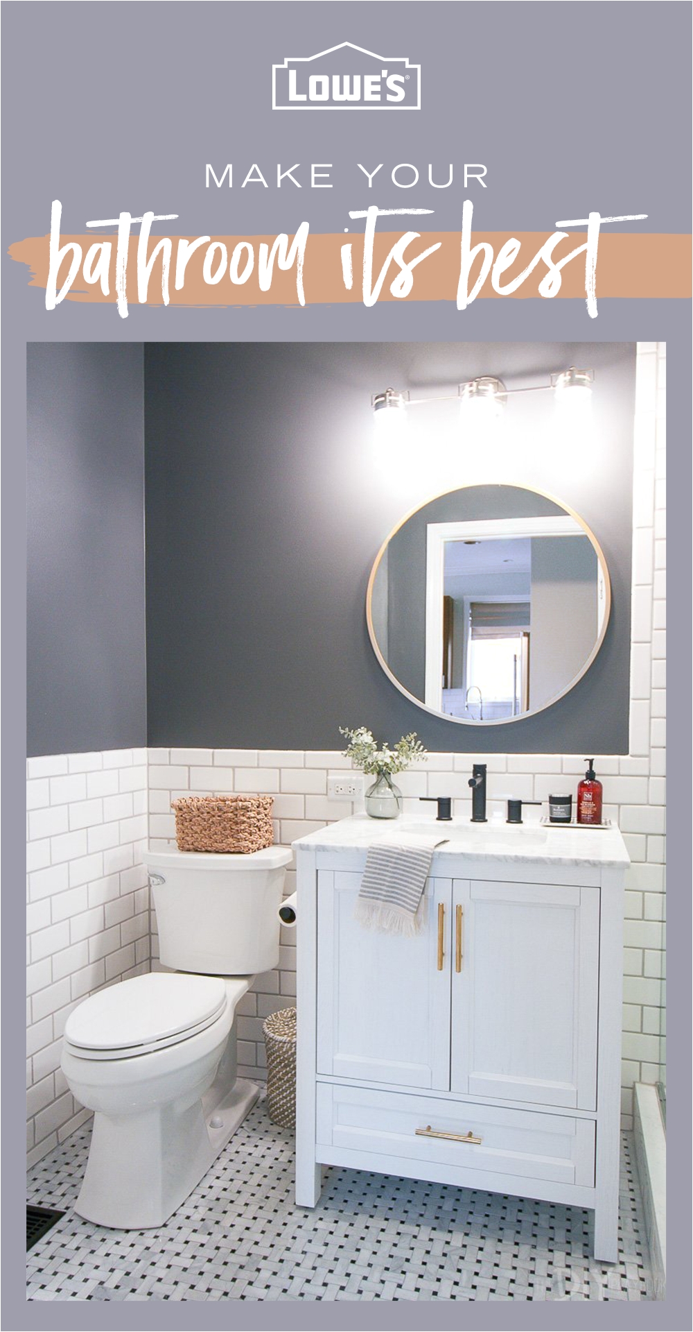 looking to beautify your bathroom lowes com has everything you need to upgrade and elevate tap the pin to learn more