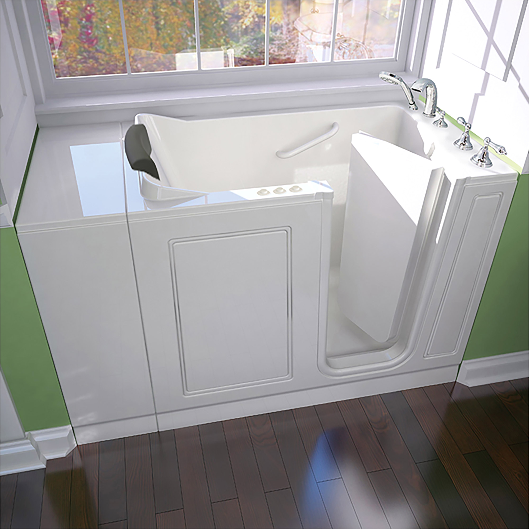 Lowes Bathtubs and Shower Combo Walk In Baths by American Standard A More Accessible Secure Way