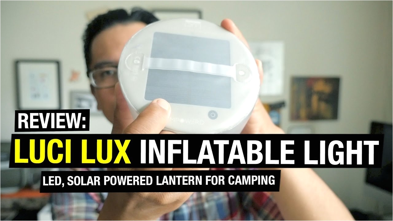 luci light review inflatable solar powered lantern for bike touring and camping