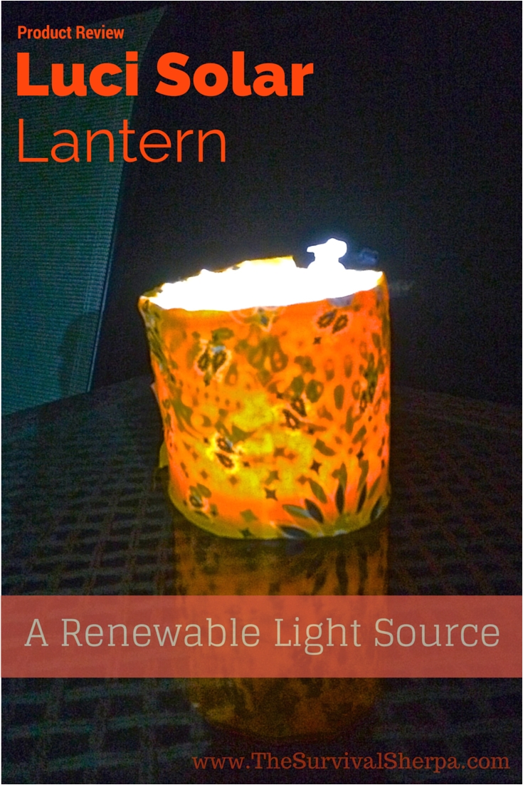 luci solar lantern review