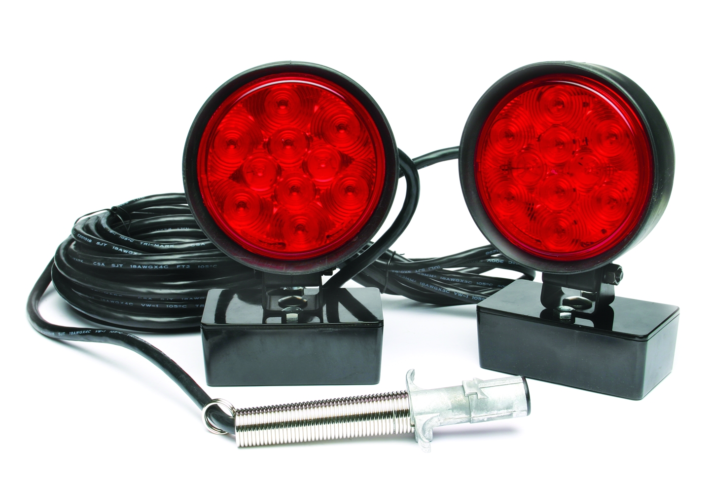 led heavy duty magnetic towing lights