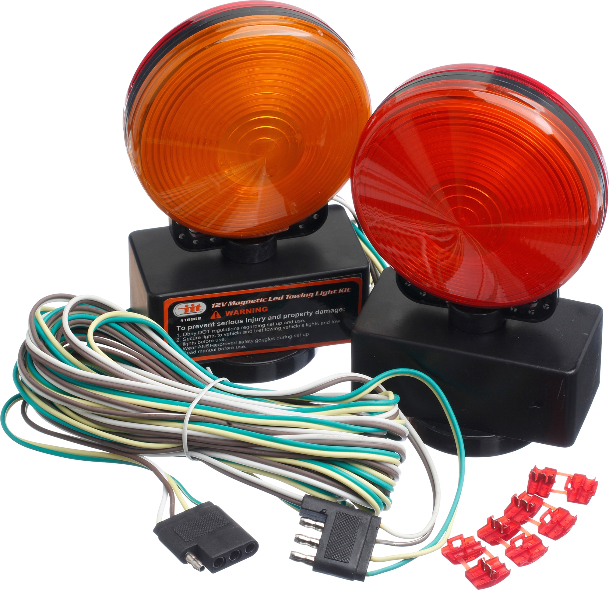 magnetic led towing light kit