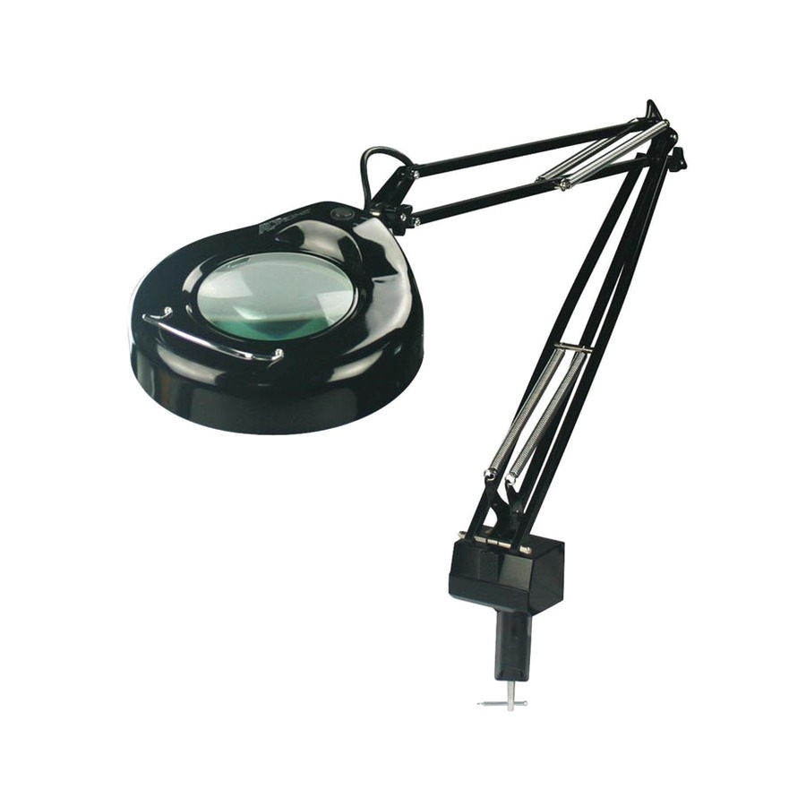 lite source 40 5 in adjustable black desk lamp with metal shade