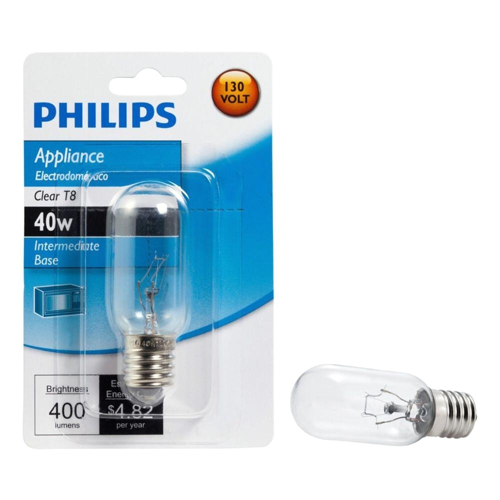 philips 40 watt t8 intermedate base incandescent light bulb