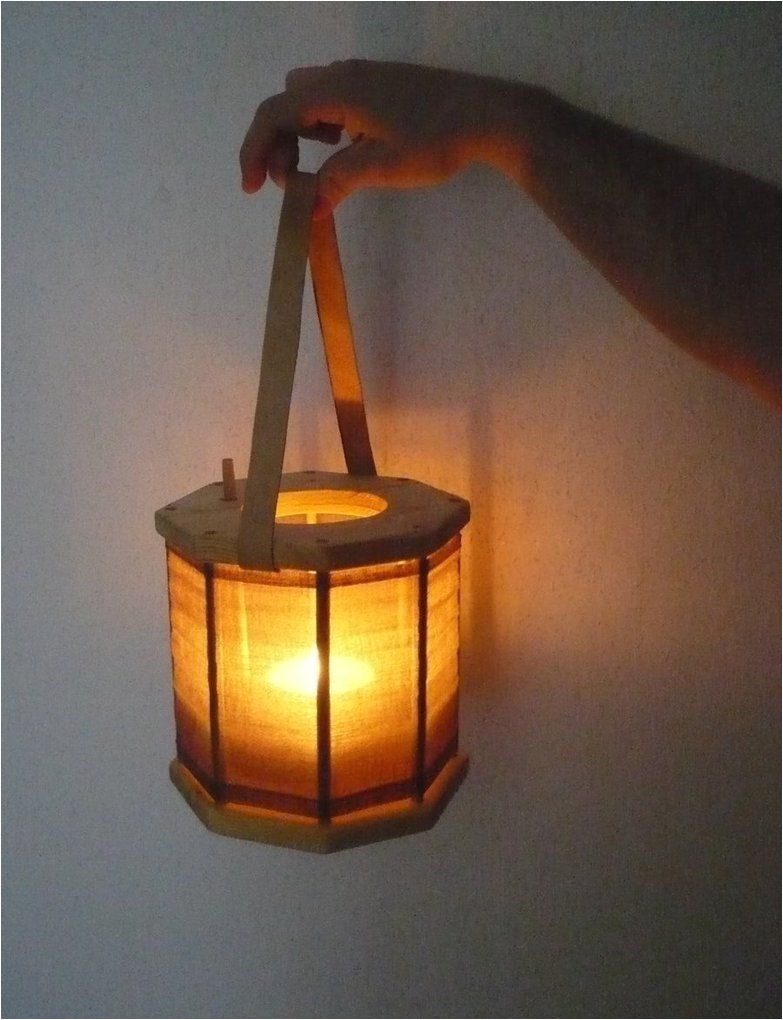 medieval wood lantern make it collapsible and toss in an electric tea light