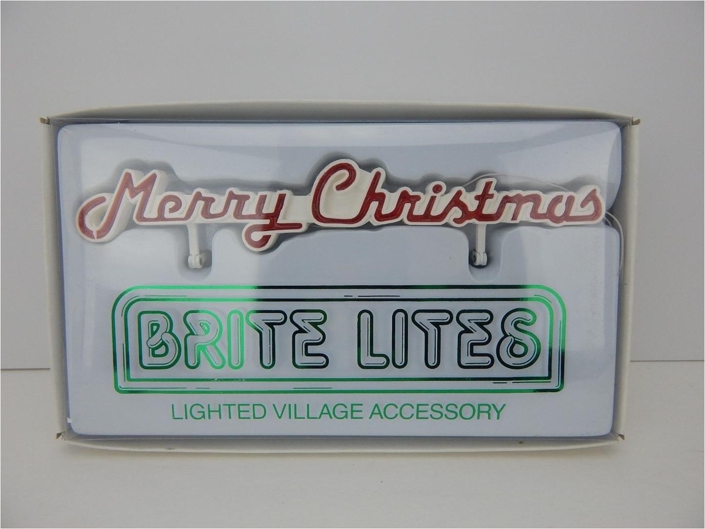 dept 56 village brite lites merry christmas 52230 new tested works well 1873170656