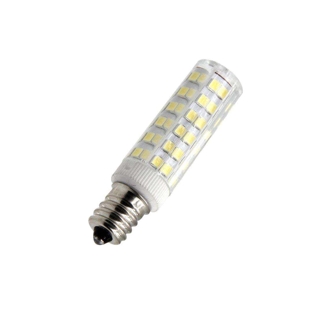 ulight led e12 led light bulb 120v 6000k daylight white 6w led e12 candelabra screw base xenon t4 jd type led halogen bulb replacement 50w or 60w with