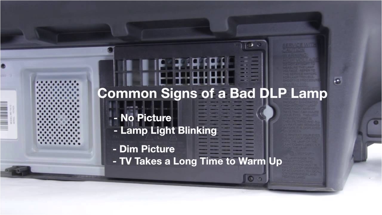 mitsubishi dlp tv repair bad dlp lamp how to fix common dlp lamp issues in mitsubishi dlp tvs youtube