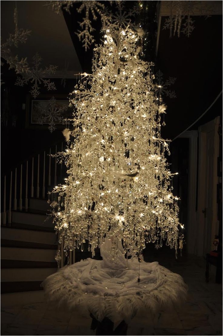 crystal christmas tree