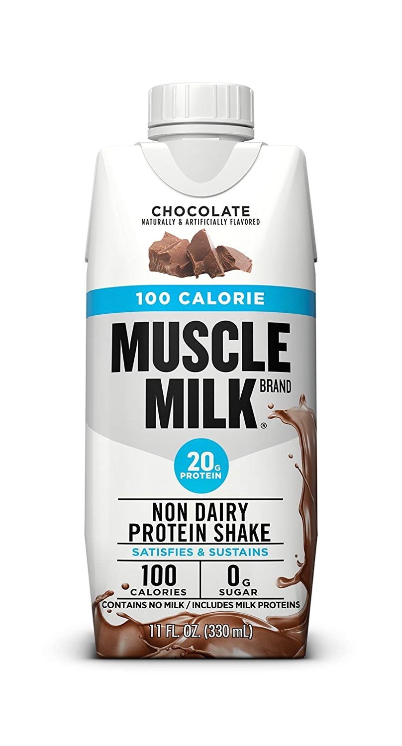 amazon com muscle milk light ready to drink shake chocolate 11 ounce cartons pack of 18 health personal care