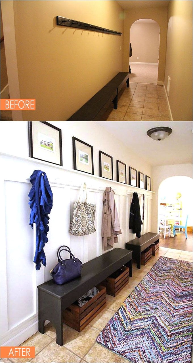 21 amazing before after entryway makeovers mudroom mud rooms and house