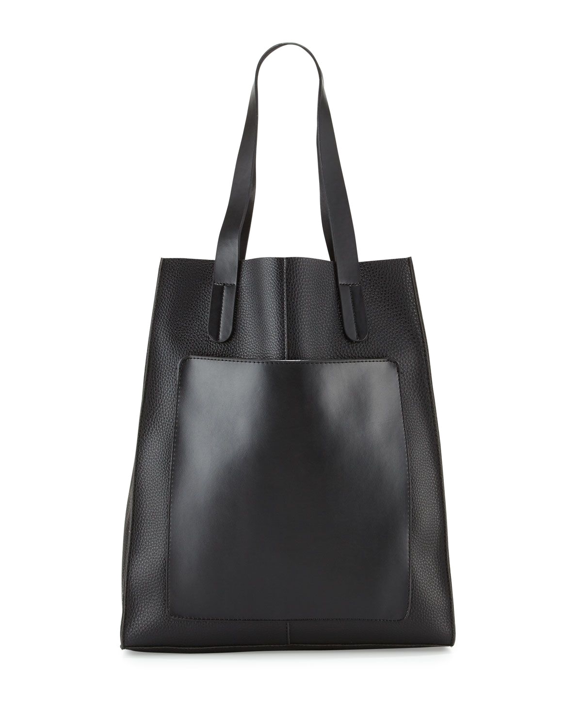 shop large leather tote bag black from neiman marcus at neiman marcus last call where youll save as much as on designer fashions