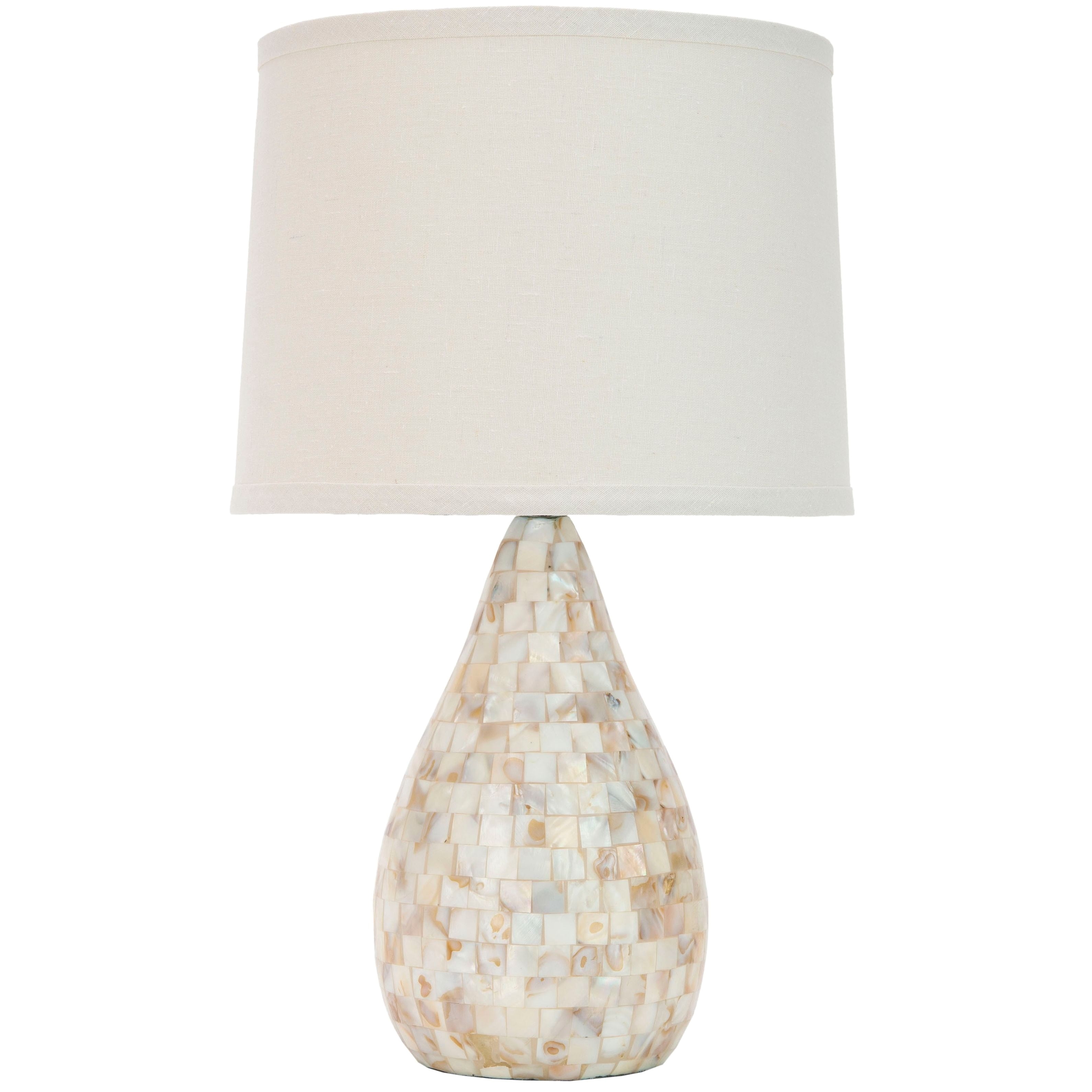 safavieh lighting 20 5 inch lauralie cream ivory capiz shell table lamp lits4011a beige off white resin
